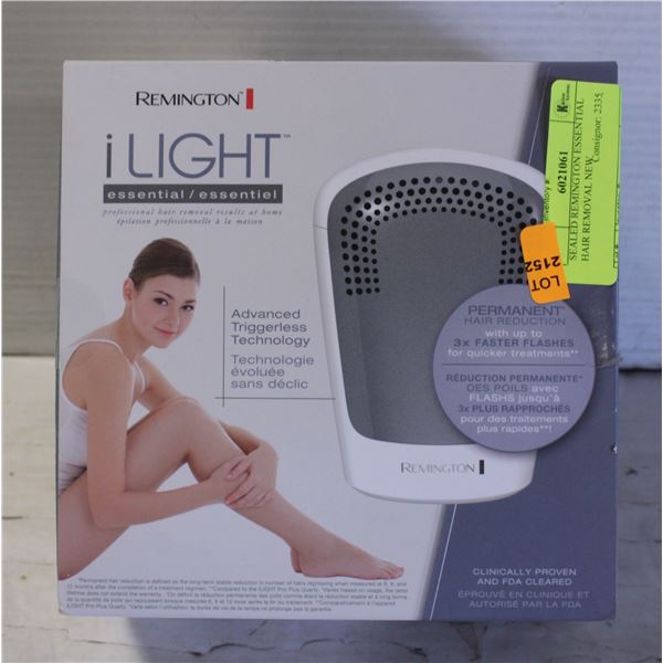 SEALED REMINGTON ESSENTIAL HAIR REMOVAL NEW