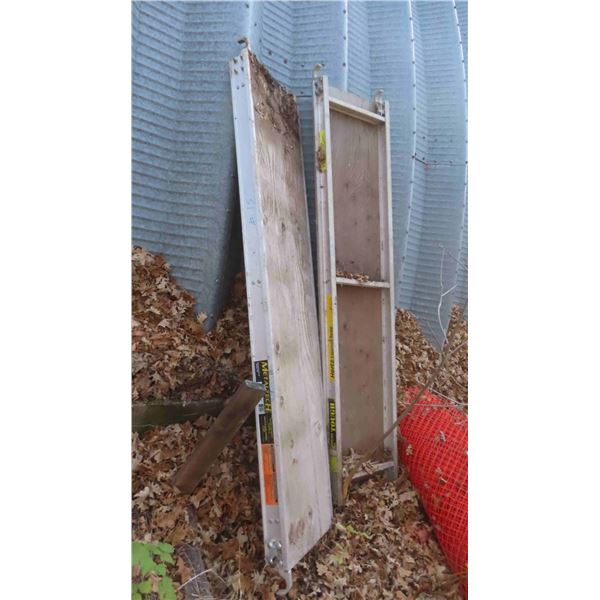 **OFFSITE**2 Metal Tech Aluminum Scaffolding Platform 75lbs 