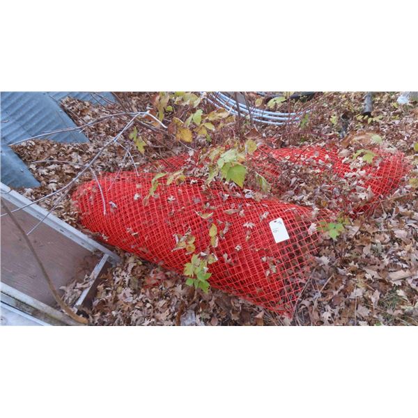 **OFFSITE**2 Rolls of Plastic Snow Fence 