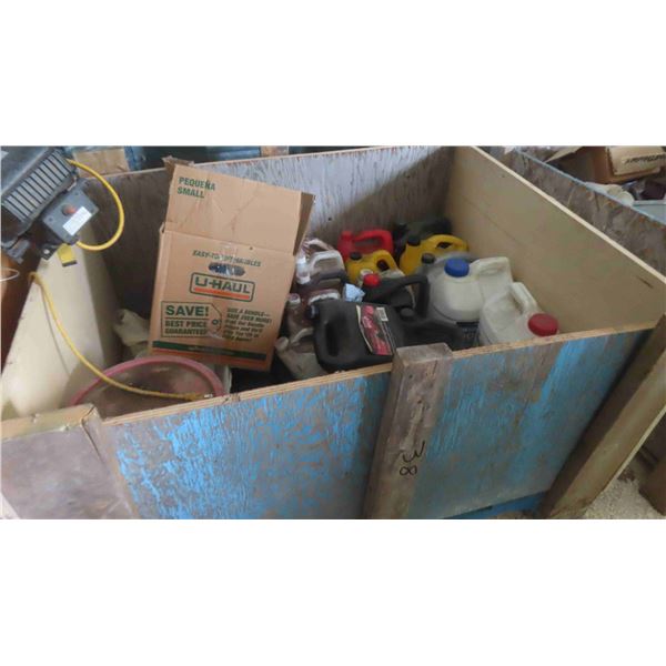 **OFFSITE** Hydraulic Transmission Oil, Engine Oil - Some Full Some 