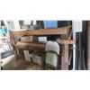 Image 1 : **OFFSITE** 3 Shop Wood Shelves (1) 108'' x 48'' x 37'' (2) 96'' x 48'' x 51''  (NOT THE ITEMS ON 