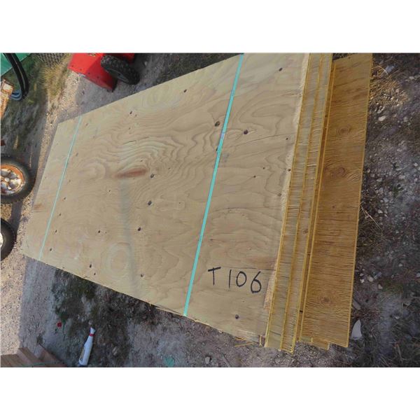 (23) 3/4'' Treated Plywood 4ft x 8ft 