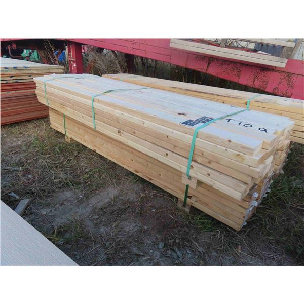 (72) Boards 2'' x 4'' x 7ft 