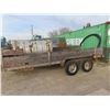 Image 3 : Bumper Hitch 16ft Tandem Trailer *Has TOD 
