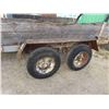 Image 4 : Bumper Hitch 16ft Tandem Trailer *Has TOD 