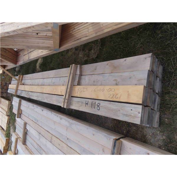 (38) Boards 2'' x 6'' x 16ft