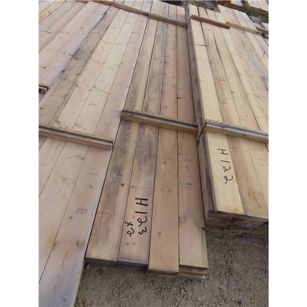 (22) Boards: (12) 2'' x 6'' x 14ft , (10) 2'' x 6'' x 14ft