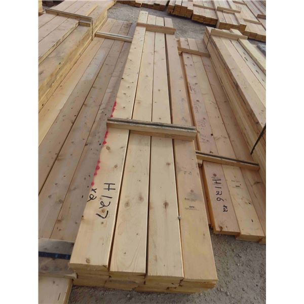 (35) Boards: (29) 2'' x 6'' x 11ft-13ft  , (6) 2'' x 6'' x 12'' 