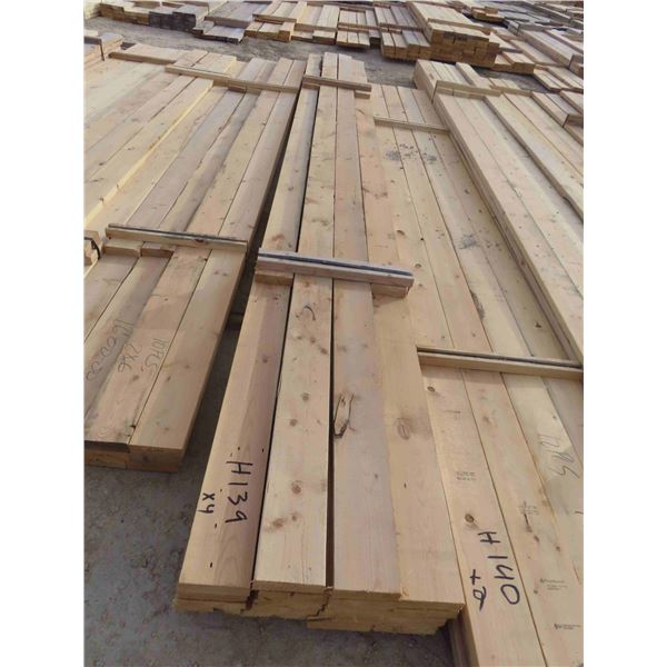 (43) Boards : (18)  2'' x 6'' x 17ft-08'' , (10)  2'' x 6'' x 16ft , (11)  