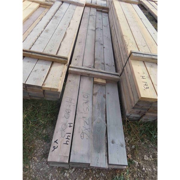(26) Boards : (10)  2'' x 6''  x 14ft , (16)  2'' x 6'' x 14ft 