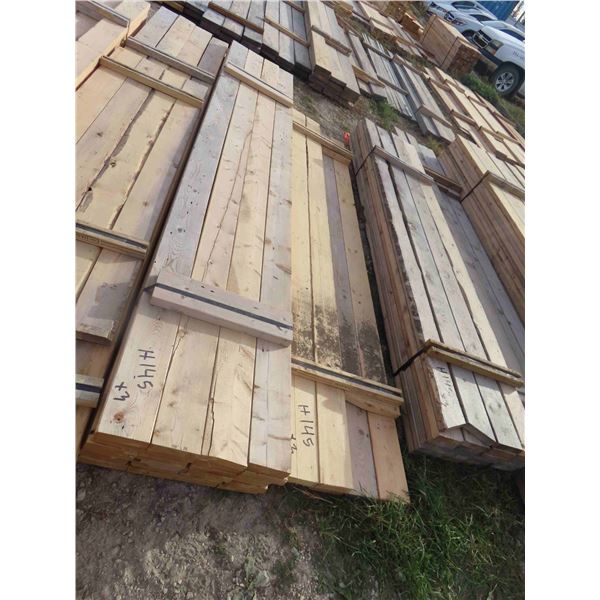 (54) Boards : (24)  2'' x 6'' x 10ft , (24) 2'' x 6'' x 11ft-05'' , (6)  2'' x 6'' 