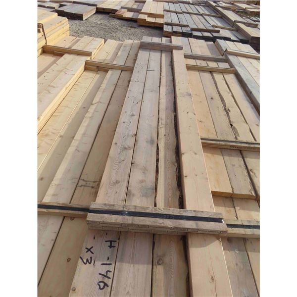 (36) Boards : (21)  2'' x 6'' x 11ft-05'' , (10)  2'' x 6'' x 10ft-10'' , (5) 