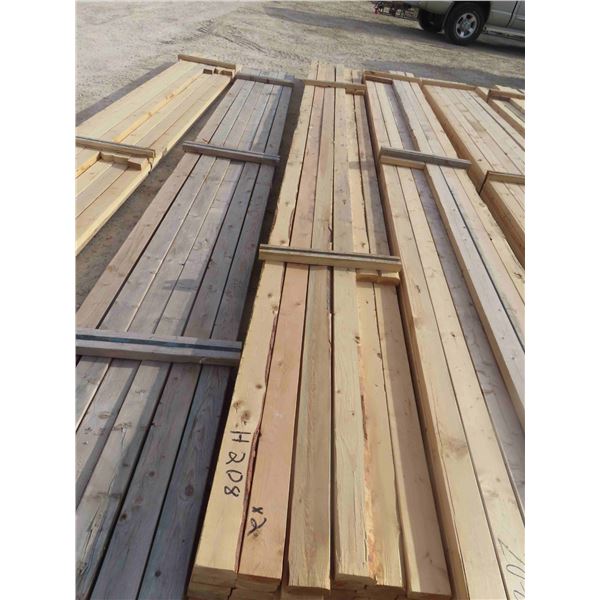 (40) Boards : (28) 2'' x 4'' x 18ft , (12) 2'' x 4'' x 18ft