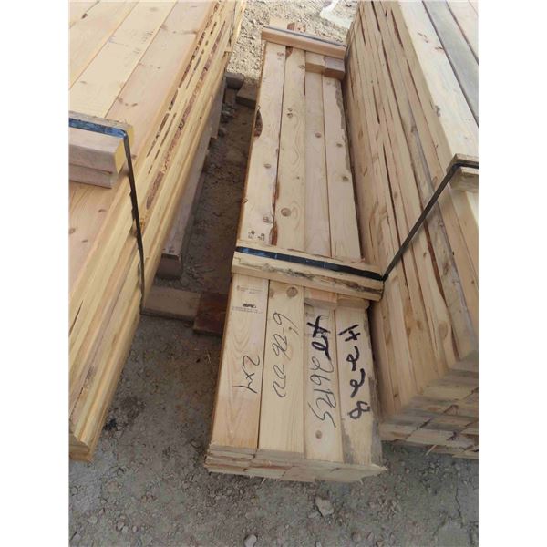 (91) Boards : (26) 2'' x 4'' x 6ft , (65) 2'' x 4'' x 6ft 