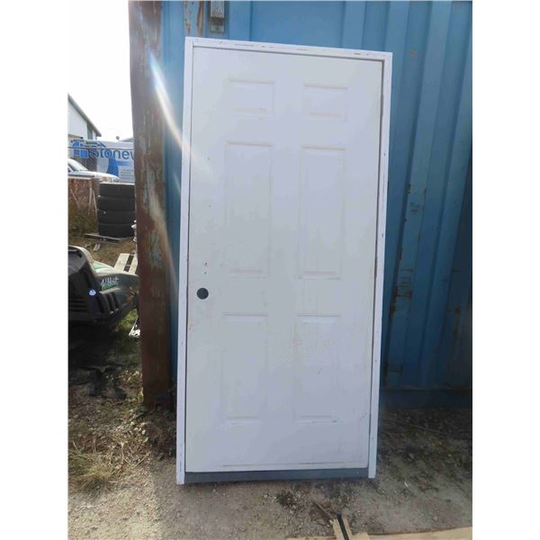2 Exterior Doors with Jams (1) 36'' x 79'' , (1) 36'' x 80'' 