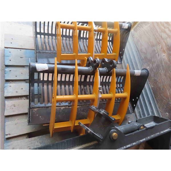 New Mini Excavator Sand Bucket with Rake 31'' 
