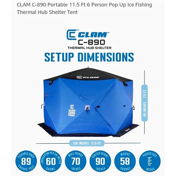 Ice Fishing Tent