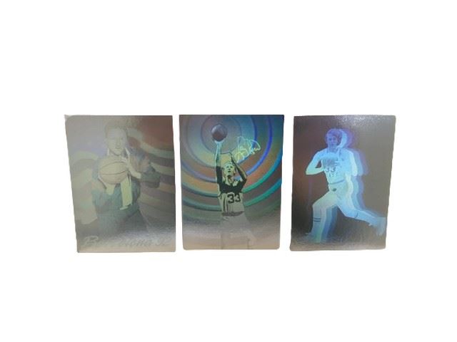 LARRY BIRD signed autographed photo the shot Hologram main image 0