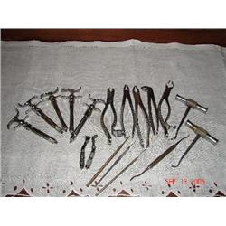 OLD DENTIST INSTRUMENTS