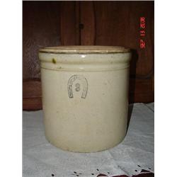 MCCOMB POTTERY CROCK
