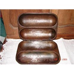 IDEAL DOUBLE BREAD PAN /DATED 1897