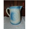 Image 1 : BLUE & WHITE COW PITCHER