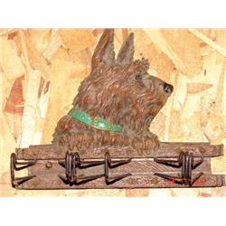 SCOTTY DOG TIE HOLDER