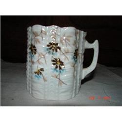 MUSTACHE CUP, HAND PAINTED