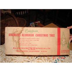 4' ALUMINUM CHRISTMAS TREE