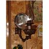Image 1 : KEROSENE LAMP W/WALL HOLDER & REFLECTOR