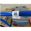 Image 2 : Blue Handle Flatbed Warehouse Cart