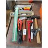 Image 1 : Sledge, Hatchet, Pipe Wrench, Gun Cleaning Kit