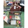 Image 1 : Drill Bits, Allen Wrenches, Wood Bin w/Hand Tools