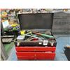 Image 1 : Small Metal Toolbox w/Asst Tools