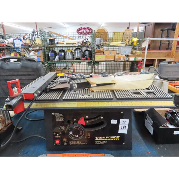 Task Force Electric 10" Table Saw
