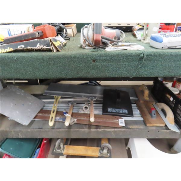 Cement Floats, Asst. Tools on Shelf