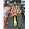 Image 1 : Loppers, Hand Saws, Crow Bar, Axe