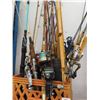Image 3 : Large Lot of Fishing Poles and Net