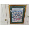 Image 1 : Framed San Francisco Water Color Signed Smith  - 20  X  30