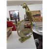 Image 1 : Brass Parrot Dish Décor