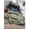 Image 1 : Table Lot of Asst. Military Uniforms and Accessories