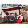 Image 1 : Asst. Christmas Stockings and Pillows, More