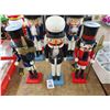 Image 1 : 3-Asst. Nutcrackers - 3 X $