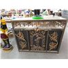 Image 3 : Metal Marble Top  5'  X  4'  Ornate Corner Unit