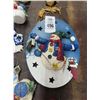 Image 2 : Lot of Christmas Snowman Ornaments, Wall Hanger