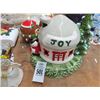Image 2 : Lot of Christmas Table Décor, Photo, Ceramic Jar