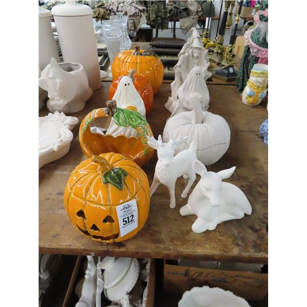 Lot of Pottery Décor