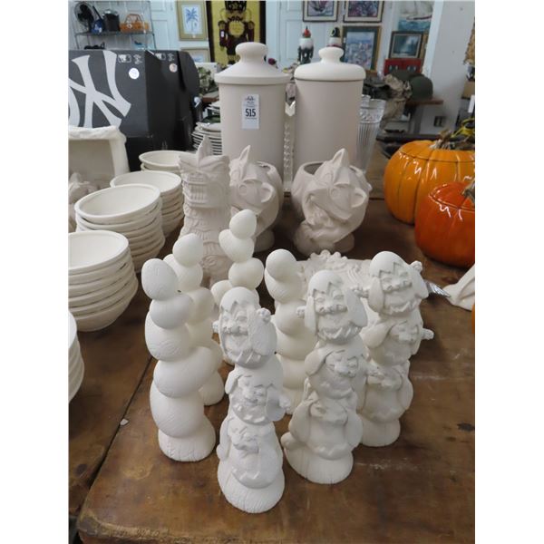 Asst. Ceramic Pottery