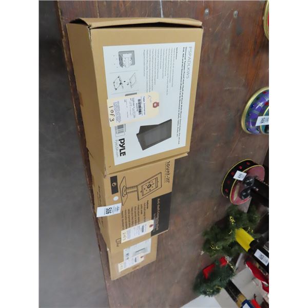 Pyle Universal Tamper Proof Ipad Mount Holder - 3 Pc.