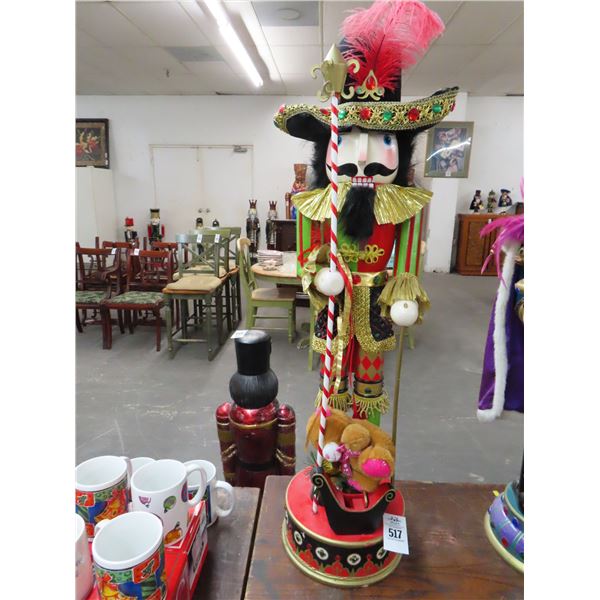Approx. 2' Mardi Gras Nutcracker